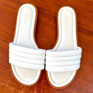 Jcrew Leather Slide - Size 9